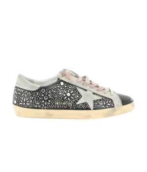 Super Star Sneaker in Black & Ice