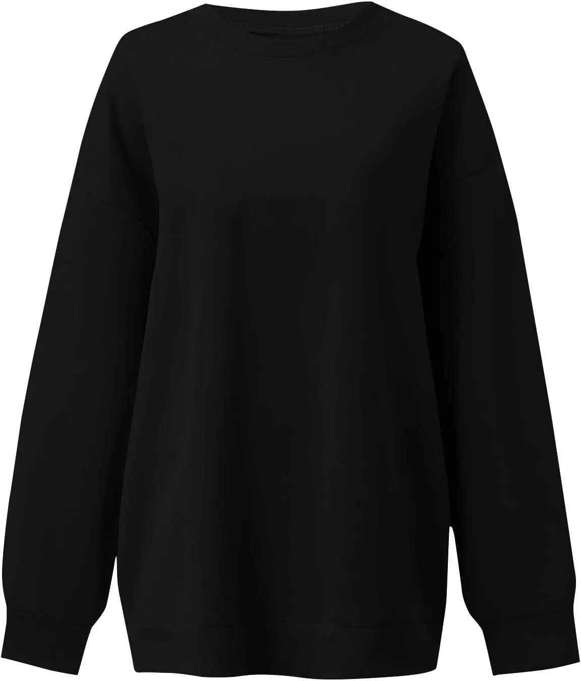Sweatshirt for Women Fleece Tunic Pullover Plus Size Crewneck Sweatshirts Oversized Hoodies Warm Sweaters