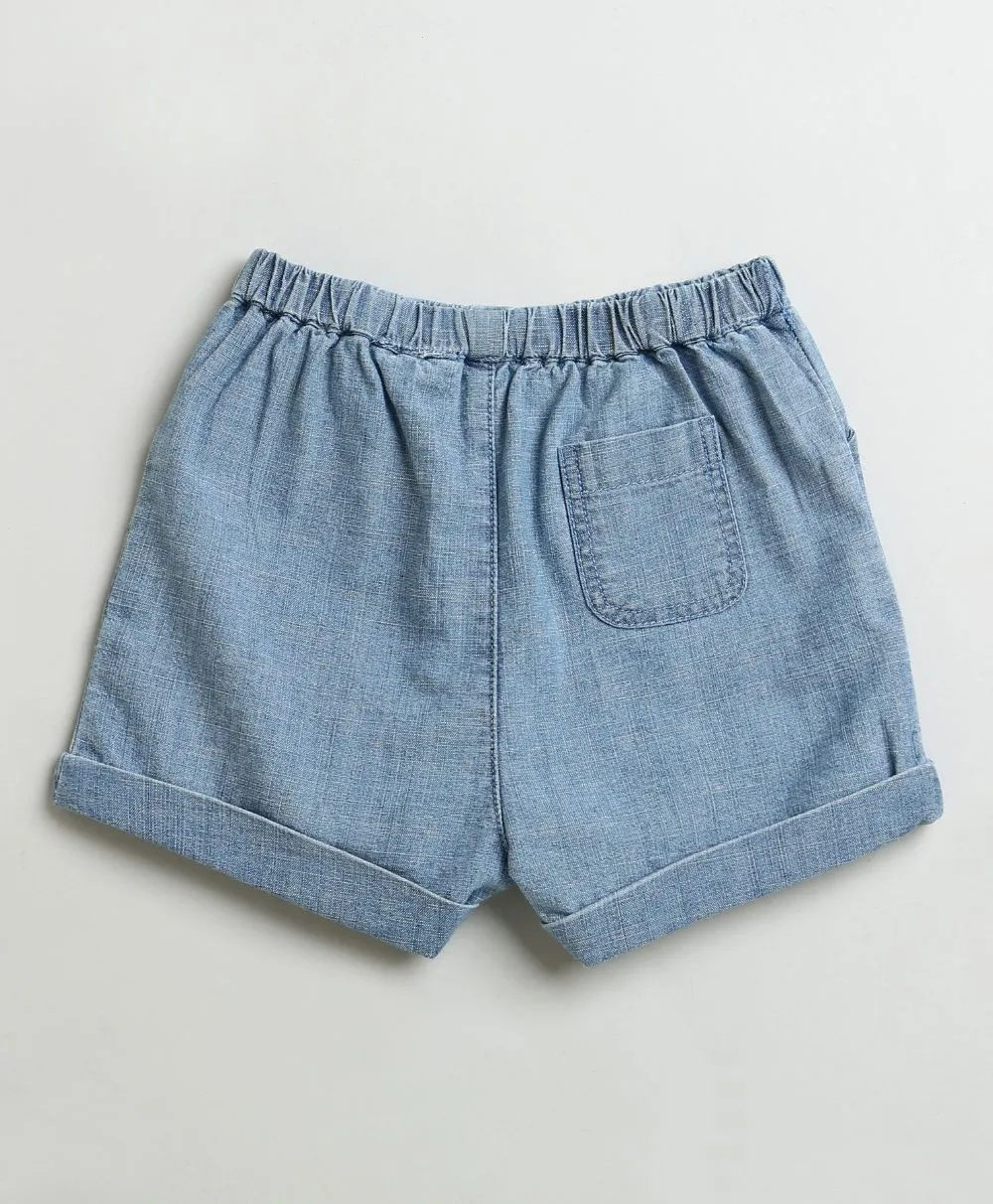 Sweetlime By AS Cotton Denim Shorts.