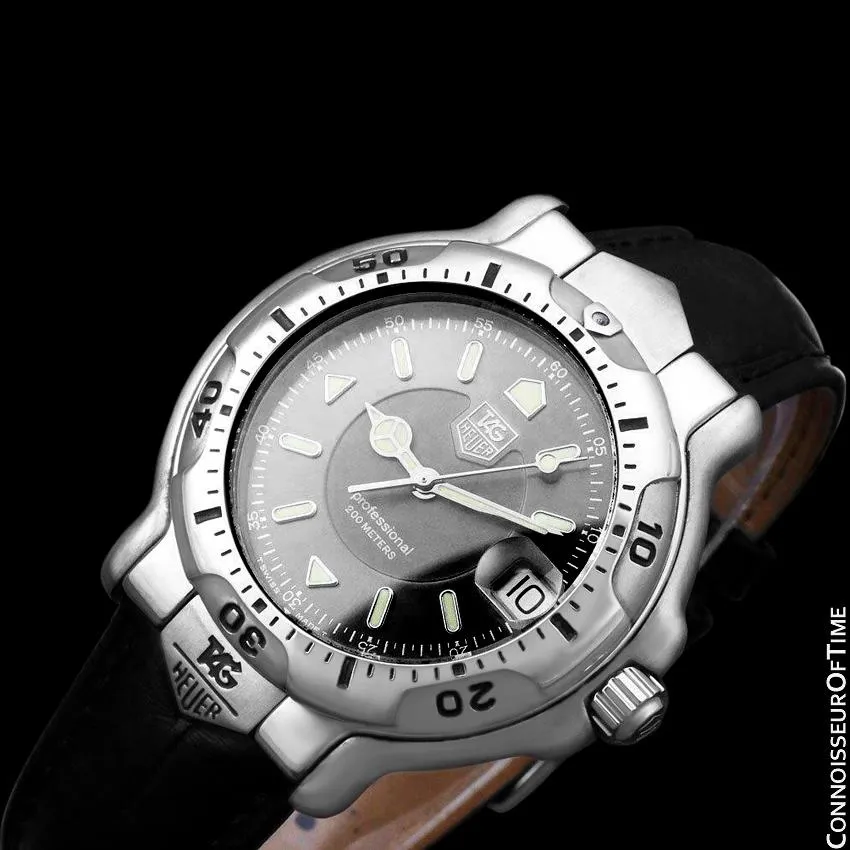 TAG Heuer Professional 6000 Mens Full Size Divers Watch - Stainless Steel - WH1112