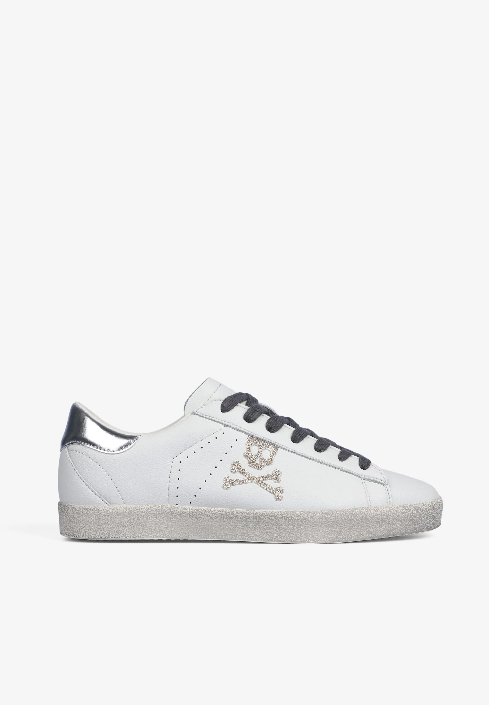 TENIS BAJAS CALAVERA GLITTER