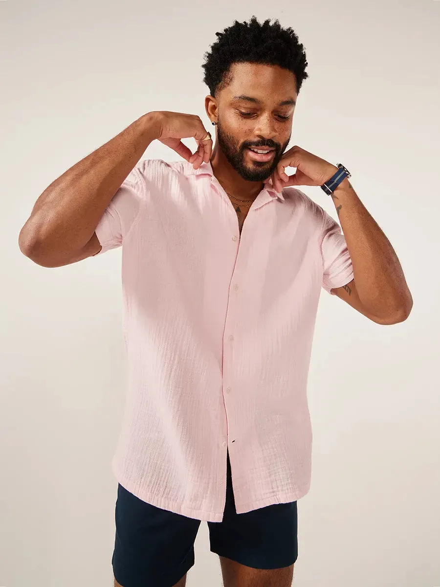 The Soft Sunset Sky (Coastal Cotton Sunday Shirt)