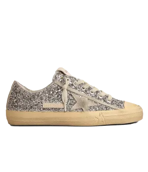 V-Star Glitter Sneaker in Silver & Ice