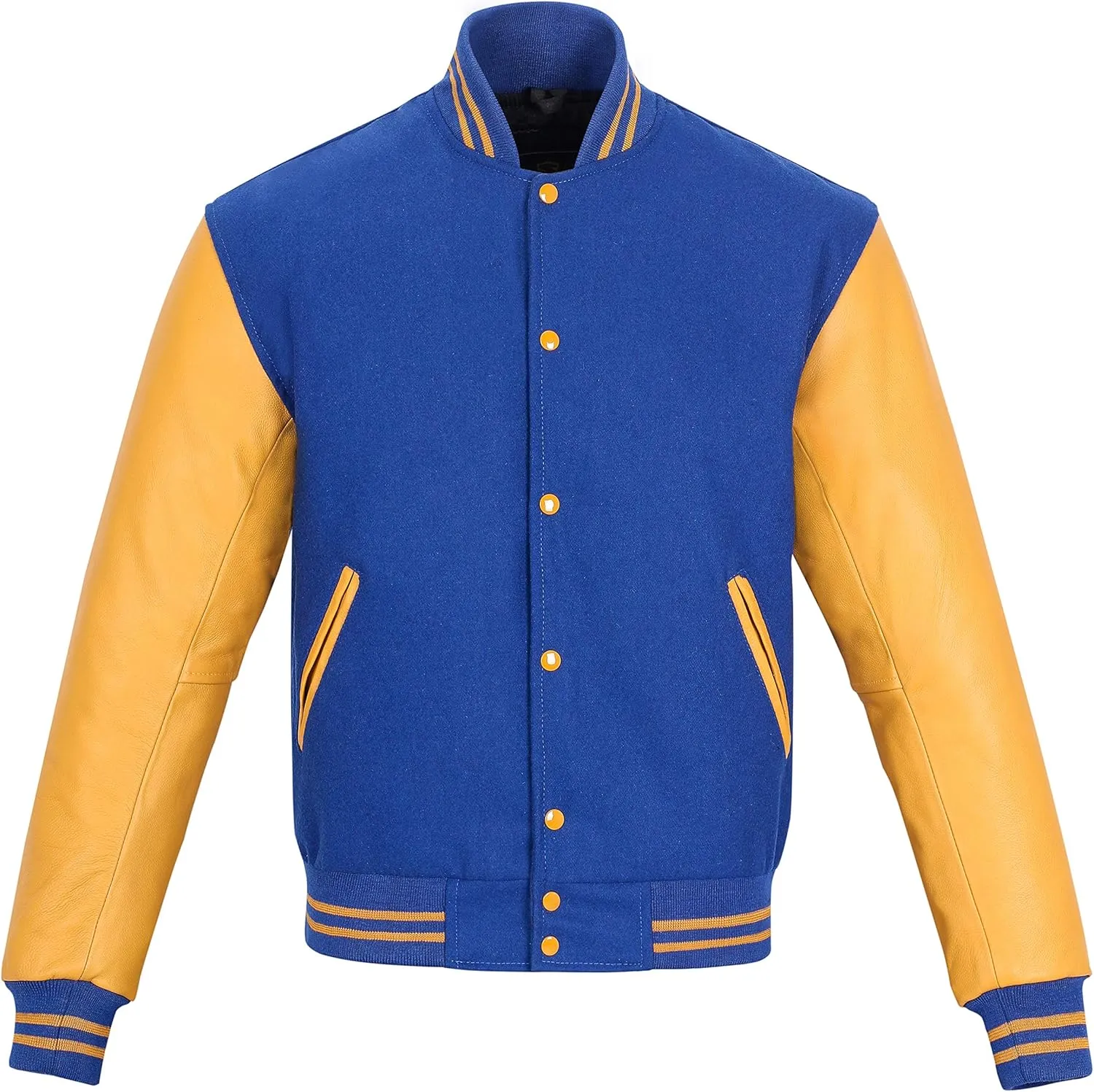 Varsity Jacket Baseball Letterman Jacket Wool and Leather Premium Quality Unisex Basketball Jacket