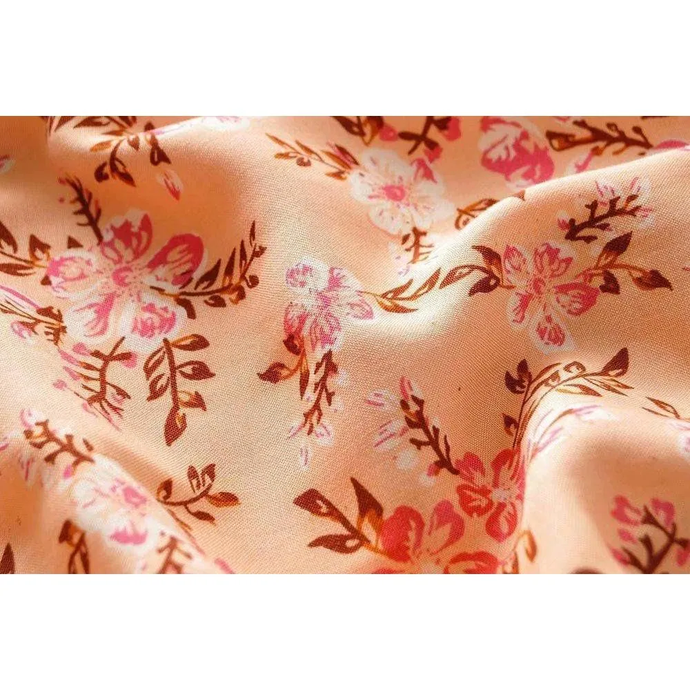 VINTAGE BOHO FLORAL SKIRT