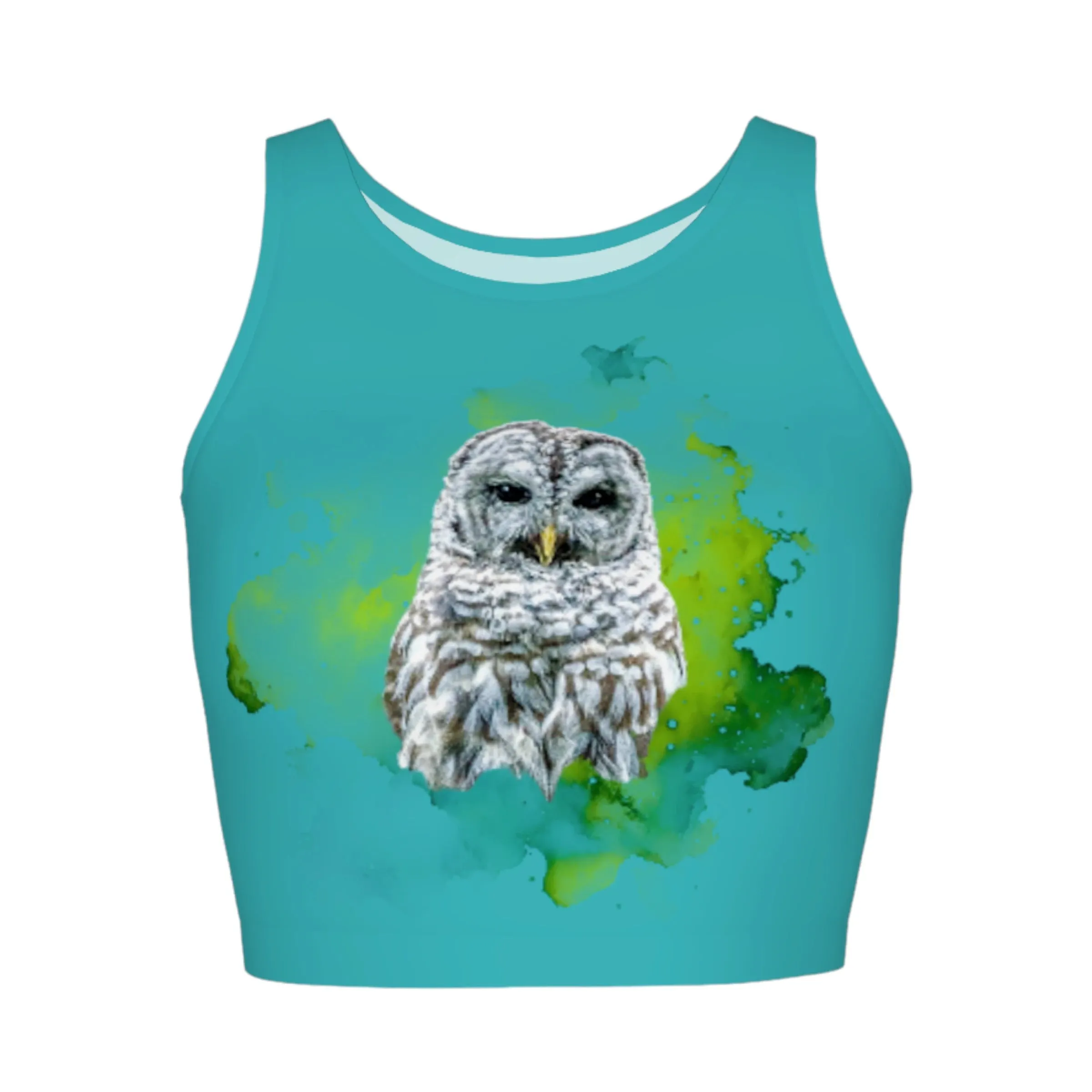 Wise Owl Active Crop Top