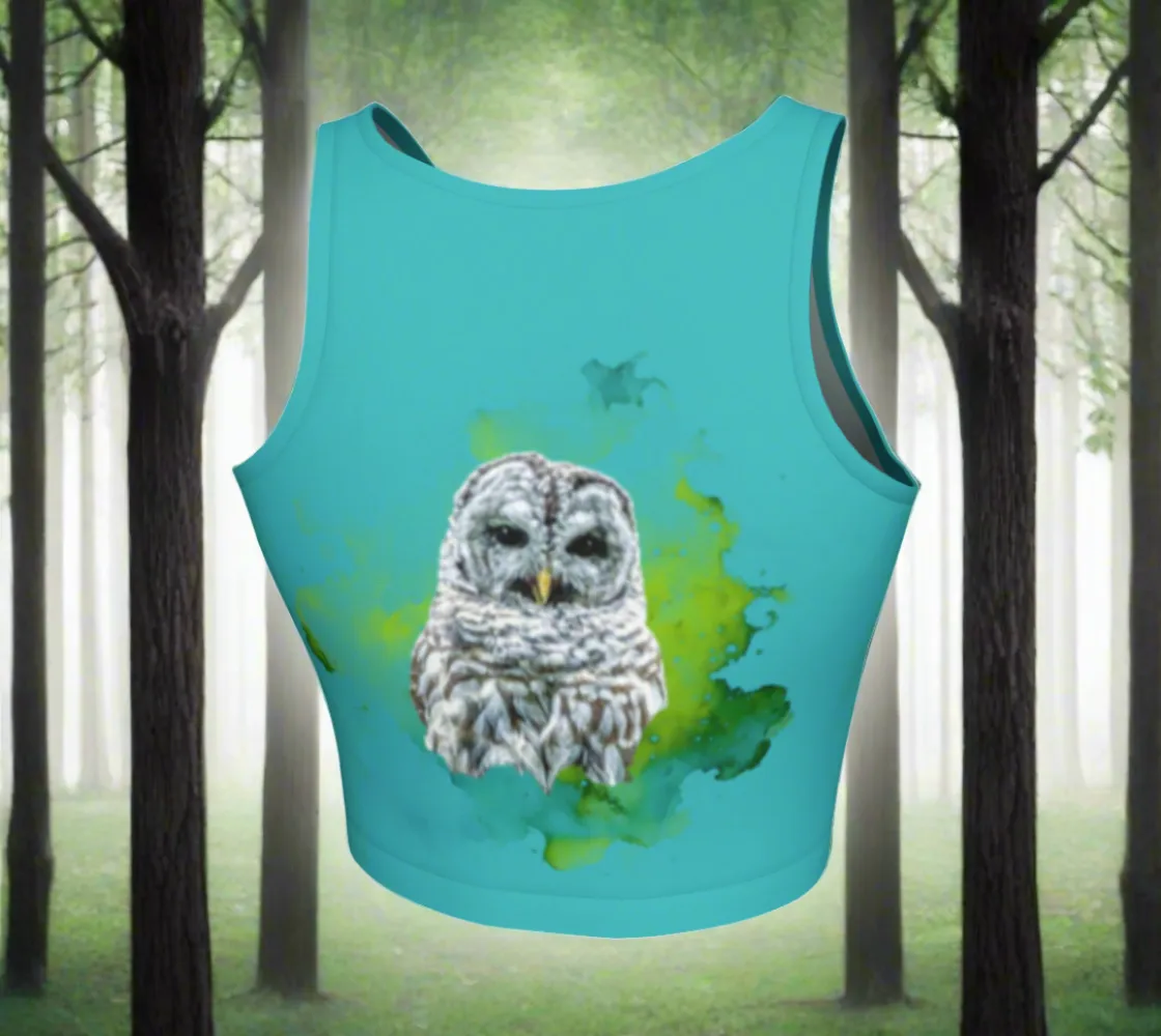 Wise Owl Active Crop Top