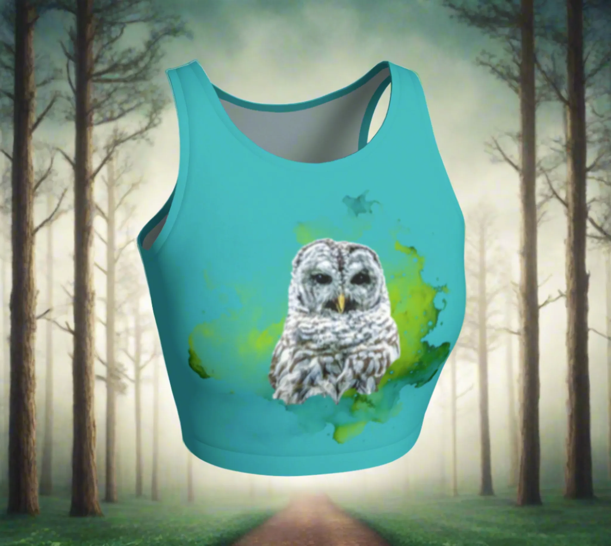 Wise Owl Active Crop Top