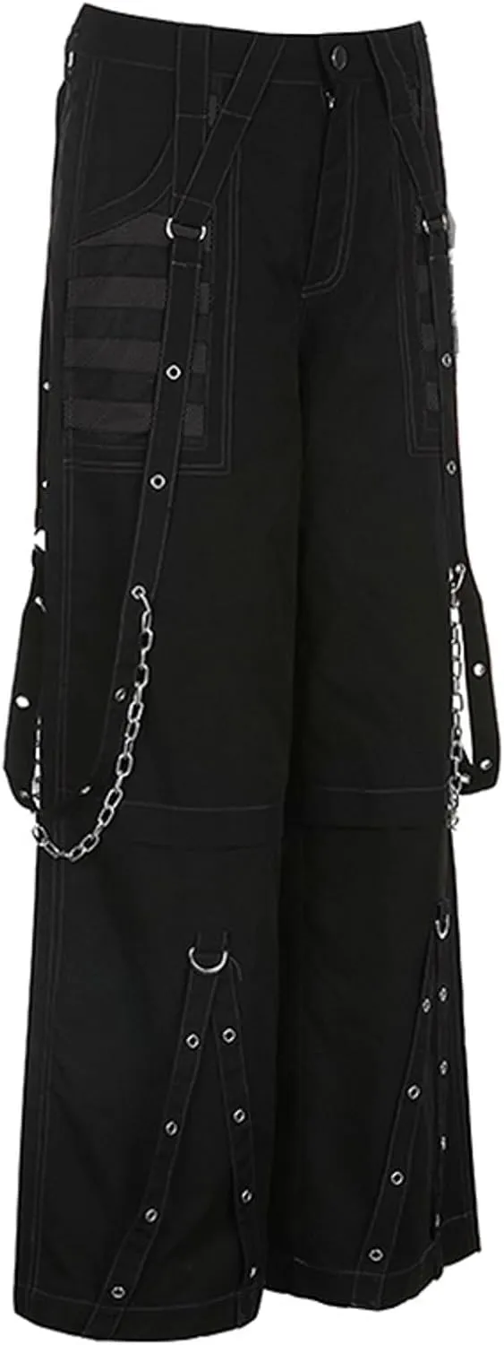 Woman Baggy Cargo Jeans High Waist Loose Wide Leg Denim Pants y2k Zip Button Pockets Trousers Jeans Streetwear