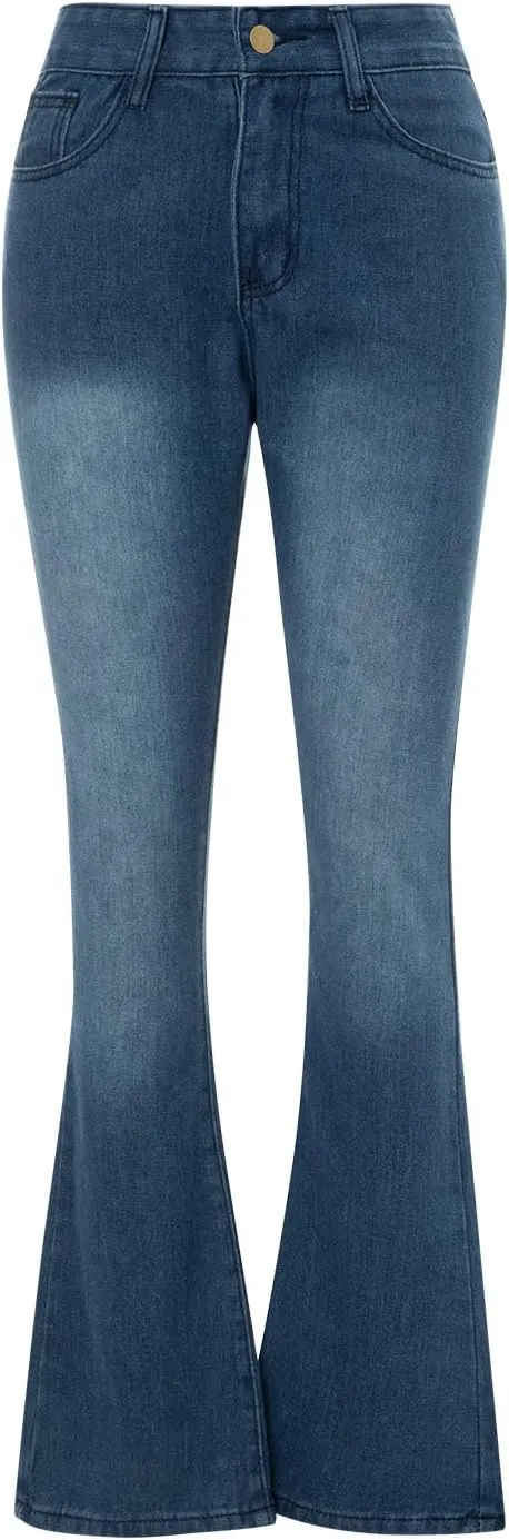 Women Wide Leg Jeans Baggy High Waist Denim Jeans Boyfriend Loose Vintage Straight Trousers Cargo Pants Streetwear