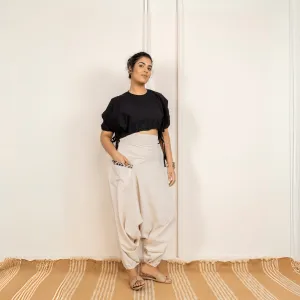 Women's Aladdin Harem Pants | Cream