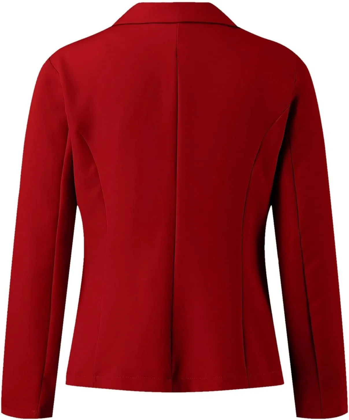 Women's Blazer Open Front Casual Bussiness Blazers Notch Collar Long Sleeve Lapel Jacket Work Office Suit Jackets