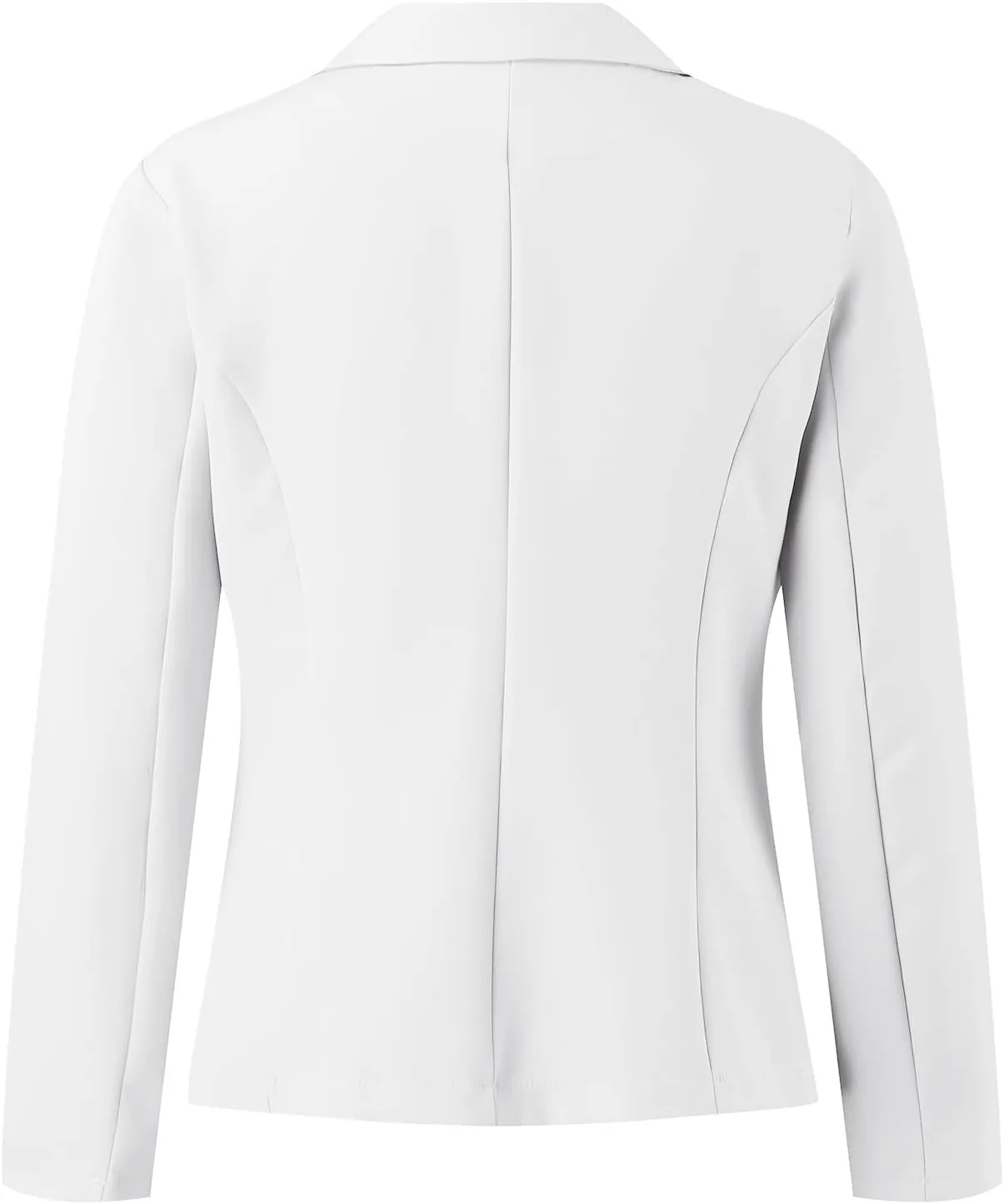 Women's Blazer Open Front Casual Bussiness Blazers Notch Collar Long Sleeve Lapel Jacket Work Office Suit Jackets