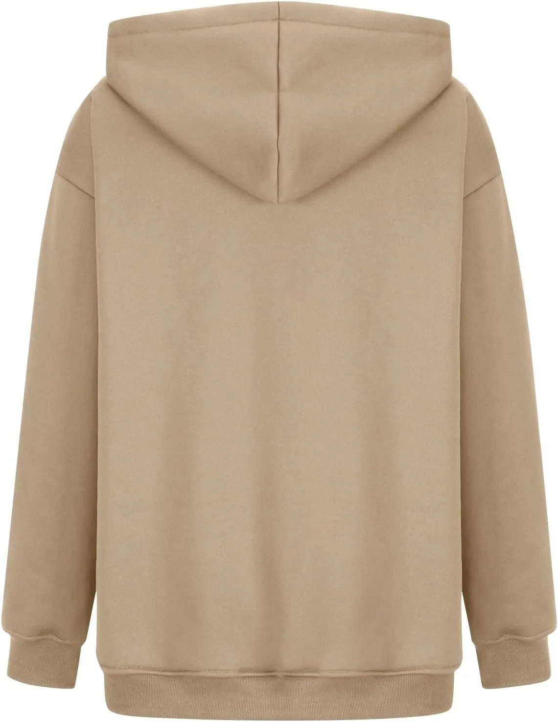Womens Sweatshirts Trendy solid color Hoodie Casual Fleece Pullover Drawstring Fall Sweater Comfort Hoodie Hiking Clothes