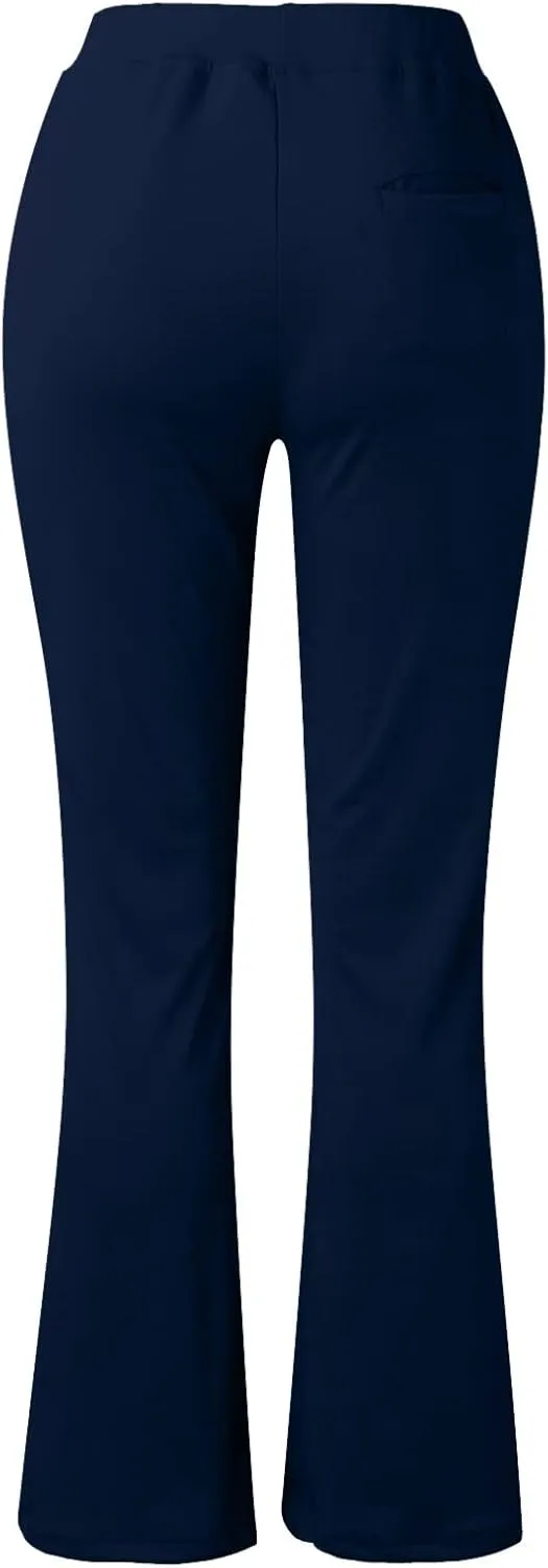 Work Pants for Women 2024 High Waist Stretch Soft Comfy Workout Yoga Pants Fashion Casual Business Trousers